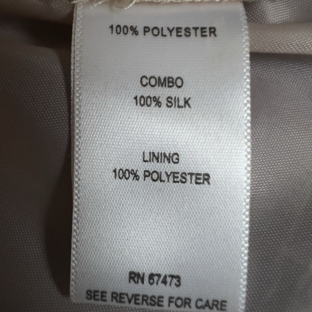 Just Taylor Fit Flare Cocktail Dress Size 10 Poly Silk Combo Sleeveless Blue - Picture 9 of 11